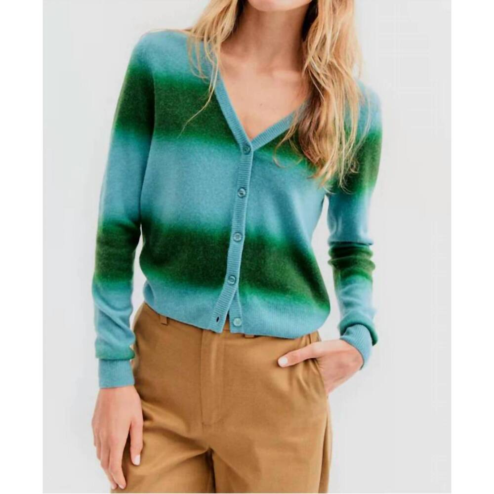 NEW KULE the millie sweater in seafoam/green